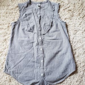 Old Navy Striped Sleeveless Top  sz XS NWT